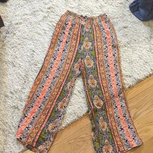 Lulu's wide leg high waist pant